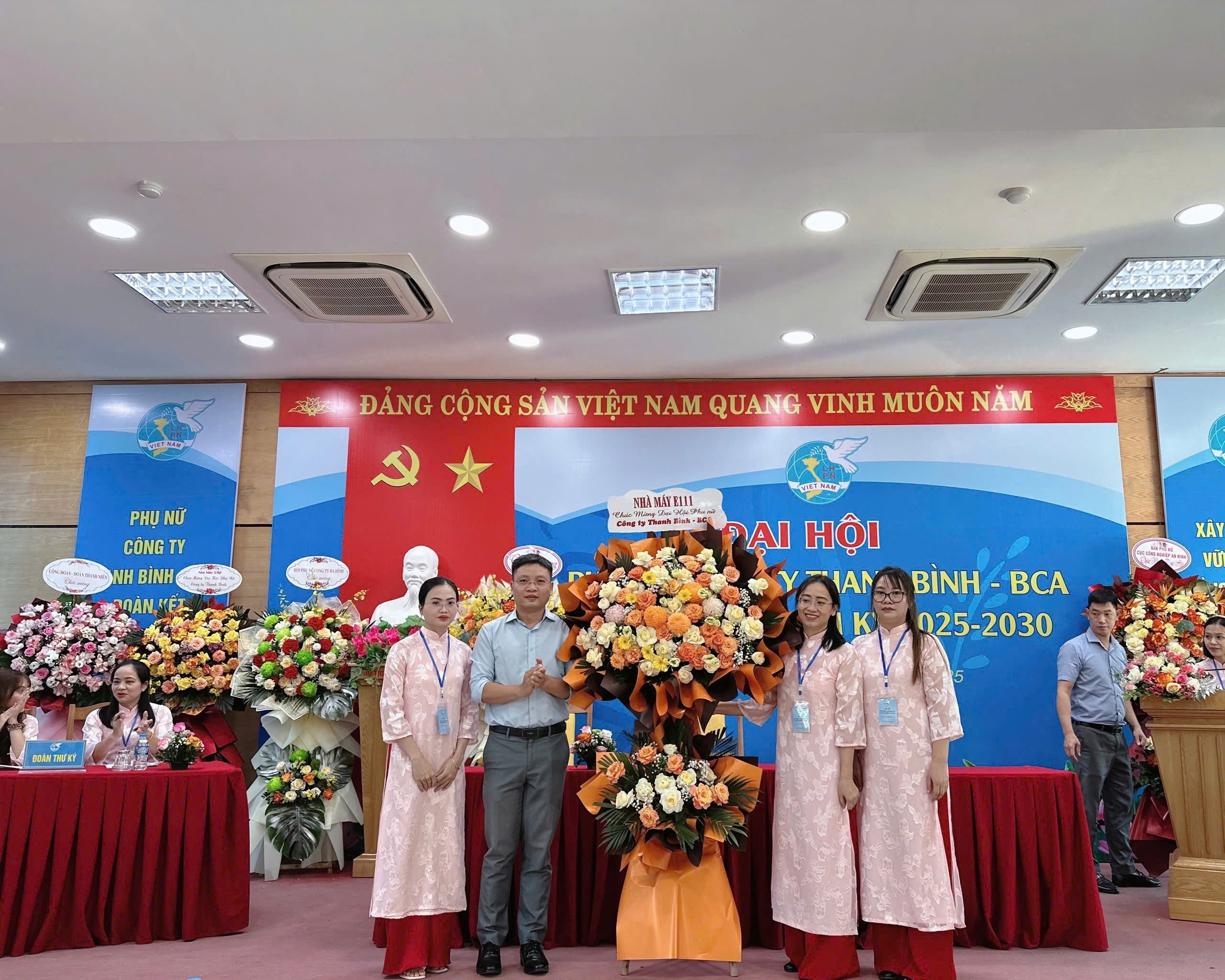 ĐẠI HỘI PHỤ NỮ CÔNG TY THANH BINH - BCA LẦN THỨ III - NHIỆM KỲ 2025-2030