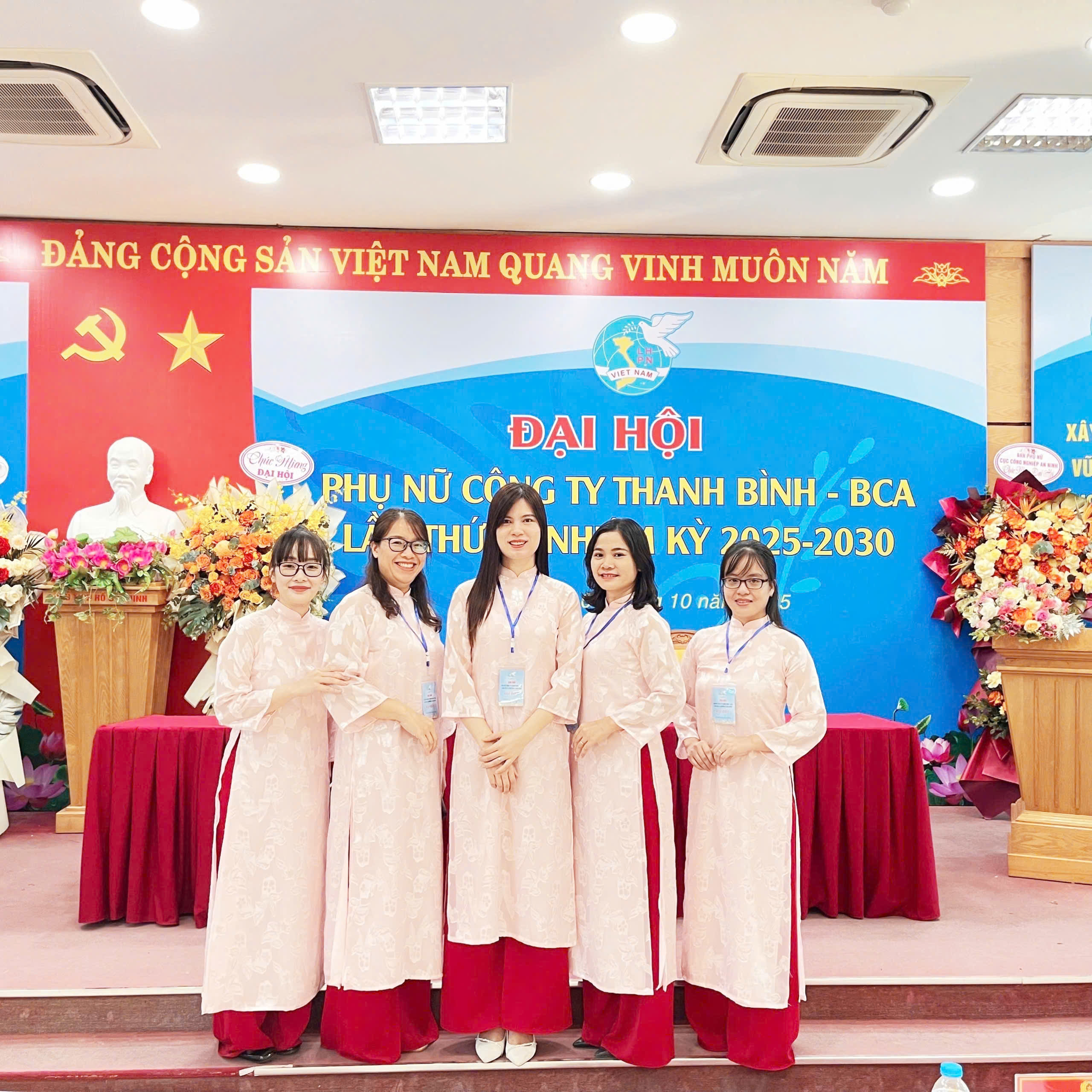 ĐẠI HỘI PHỤ NỮ CÔNG TY THANH BINH - BCA LẦN THỨ III - NHIỆM KỲ 2025-2030