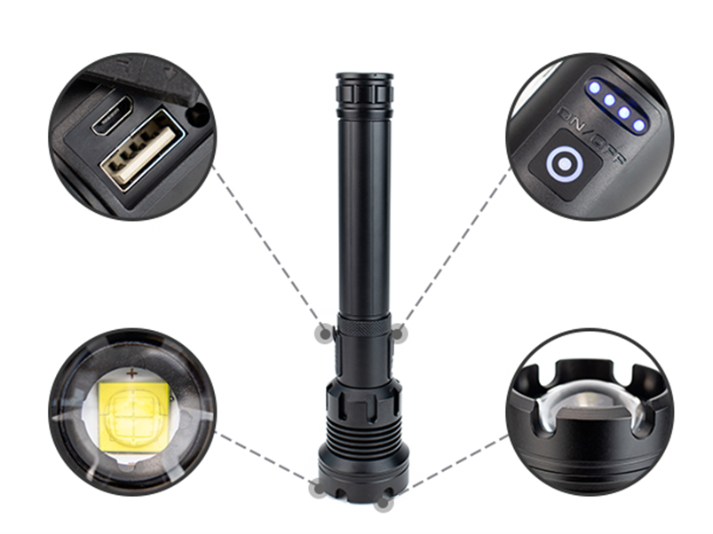 Đèn pin Led chuyên dụng CAX1000